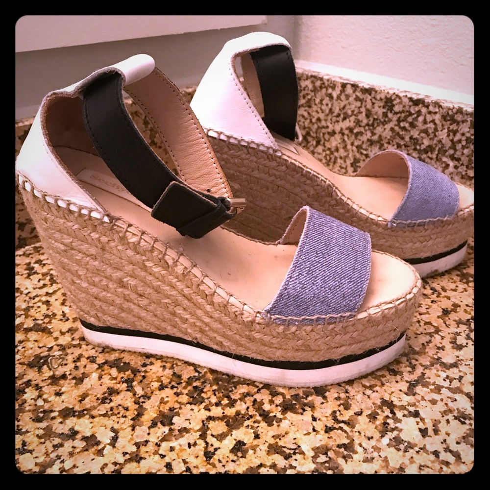 See by Chloe platform sandals.